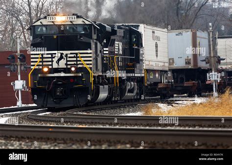 It shows transportation routes spanning over 21,000 . . Norfolk southern railway ohio